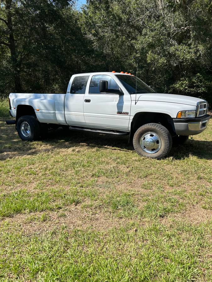 Dodge-Ram3500-1995-White