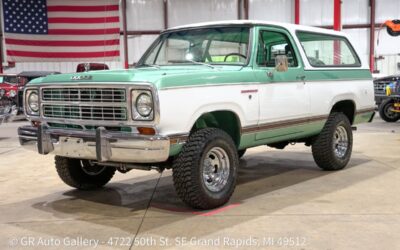 Dodge Ramcharger 1979