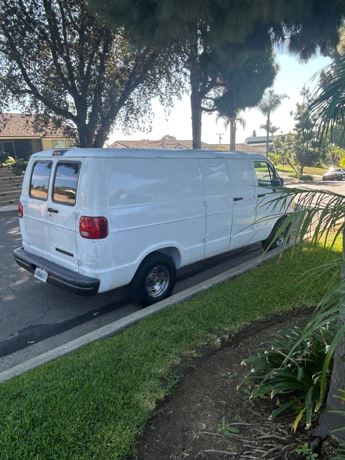 Dodge-Van-1994-White