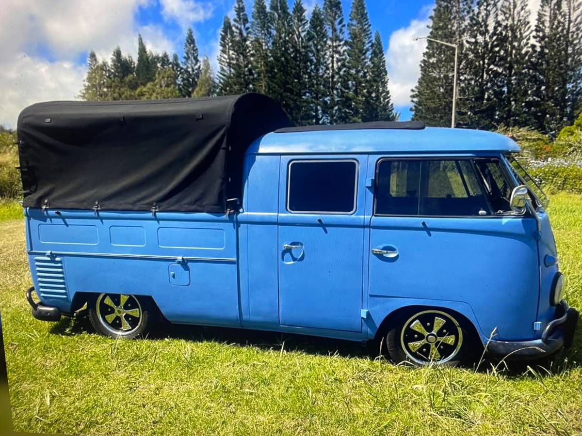 Double-cab-vw-1961-Blue