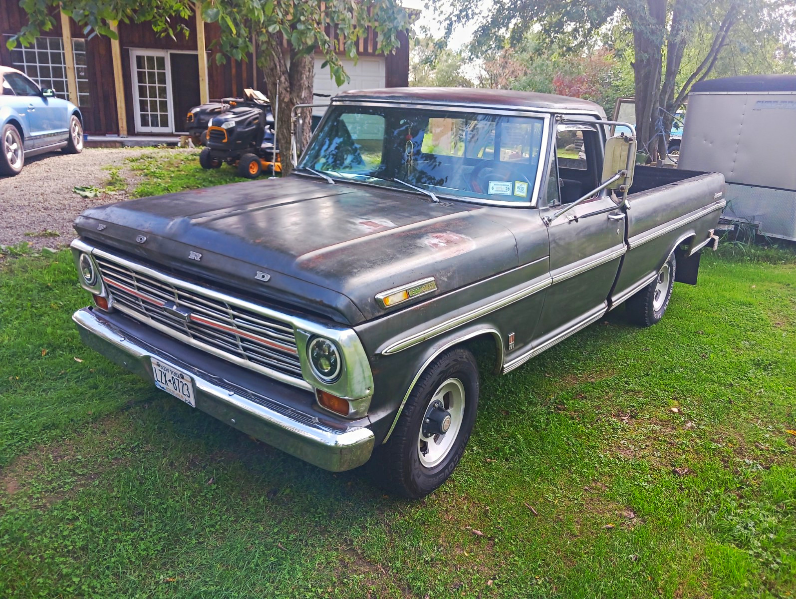 Ford-100-Series-1969-Standard-Cab-Pickup-Gray