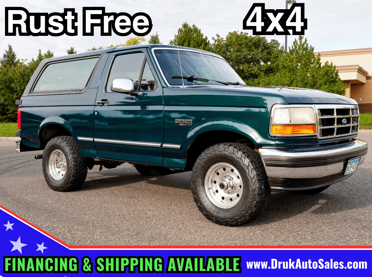Ford-Bronco-1993-SUV-Gray