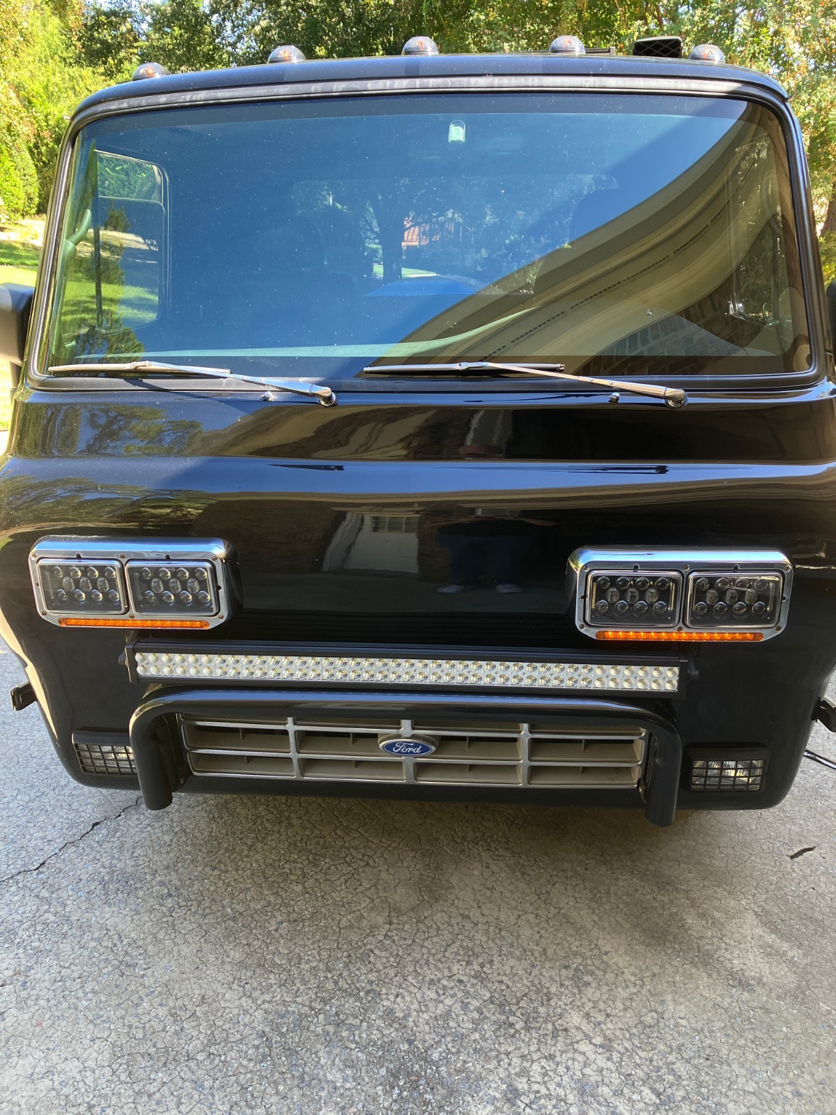 Ford-E-100-Econoline-1965-Standard-Cab-Pickup-Black