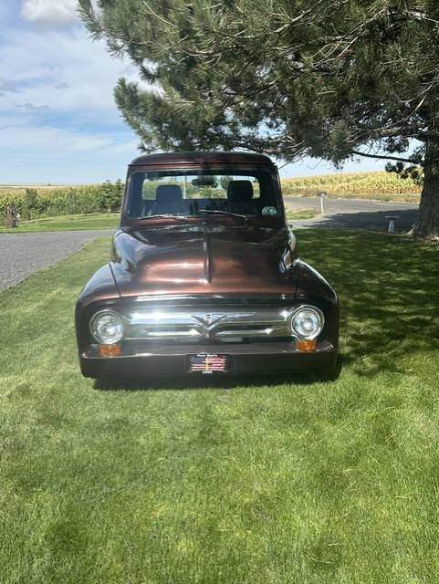 Ford-F-100-1955-Brown