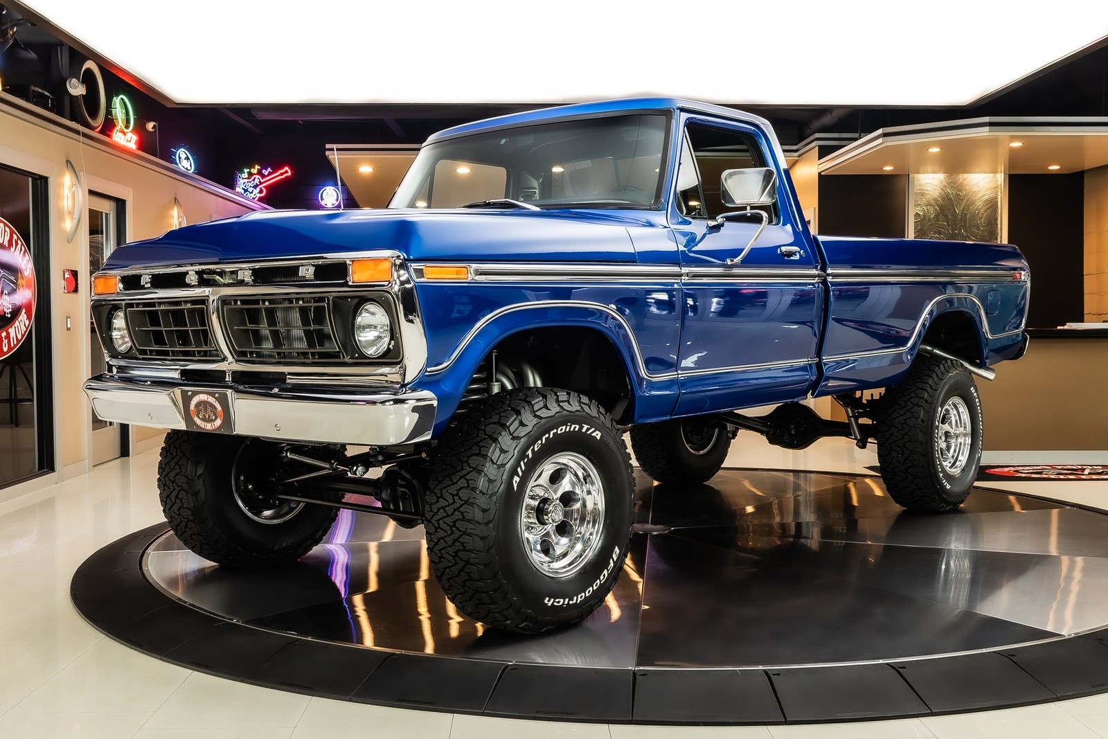 Ford-F-150-1977-Pickup-Truck-Black