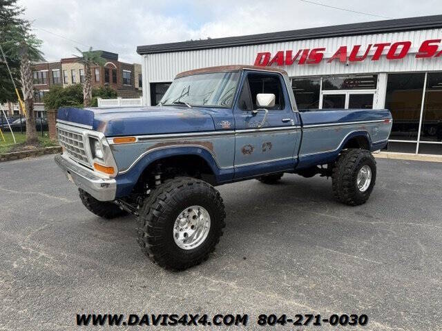 Ford-F-250-1979-Blue-Blue
