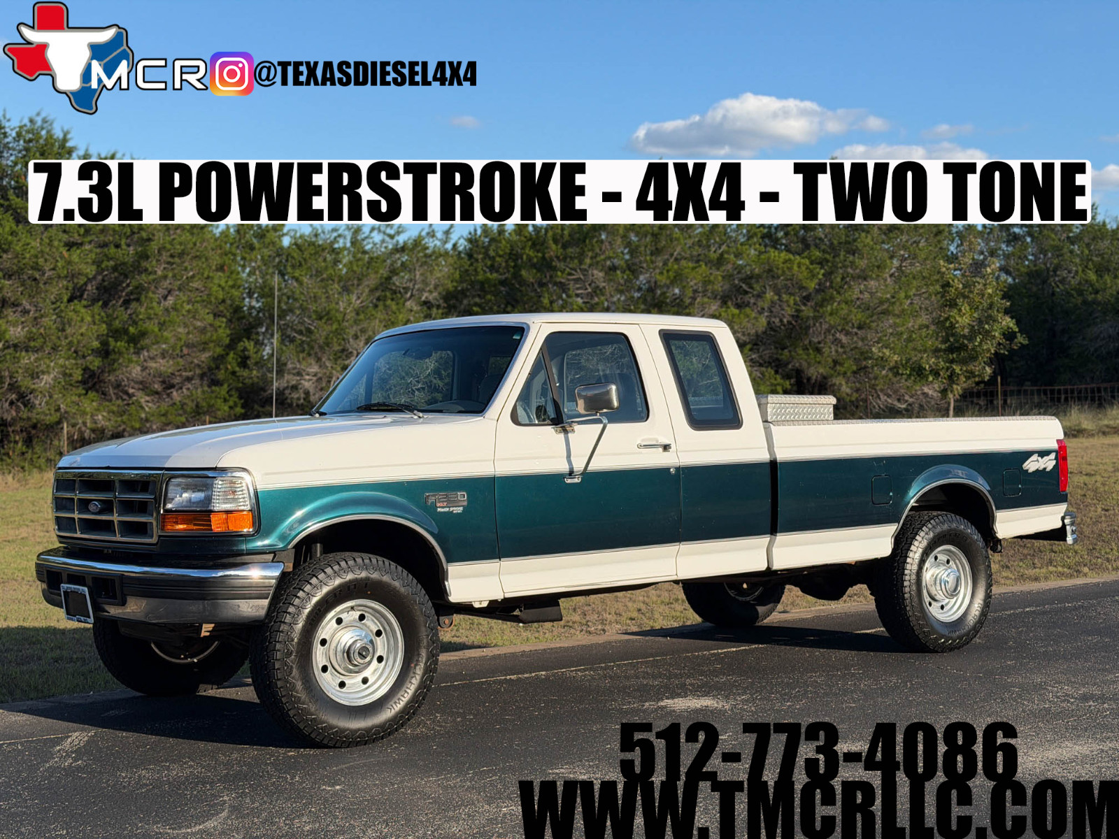 Ford-F-250-1995-Extended-Cab-Pickup-Gray
