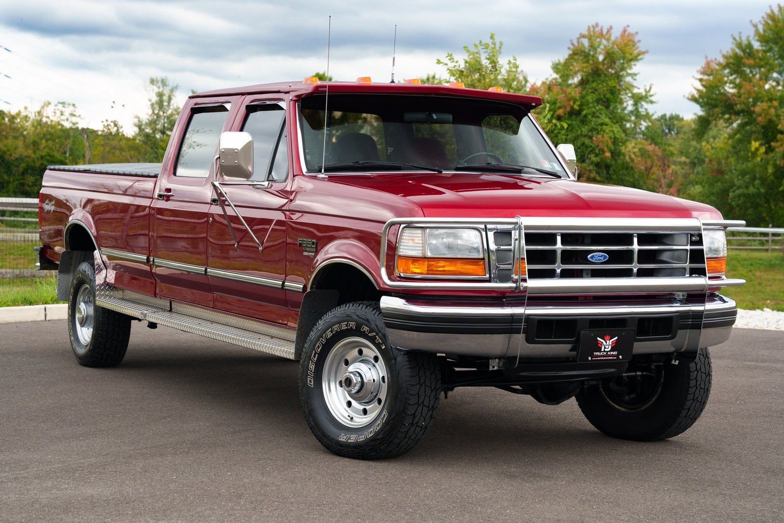 Ford-F-350-1997-Pickup-Truck-Red