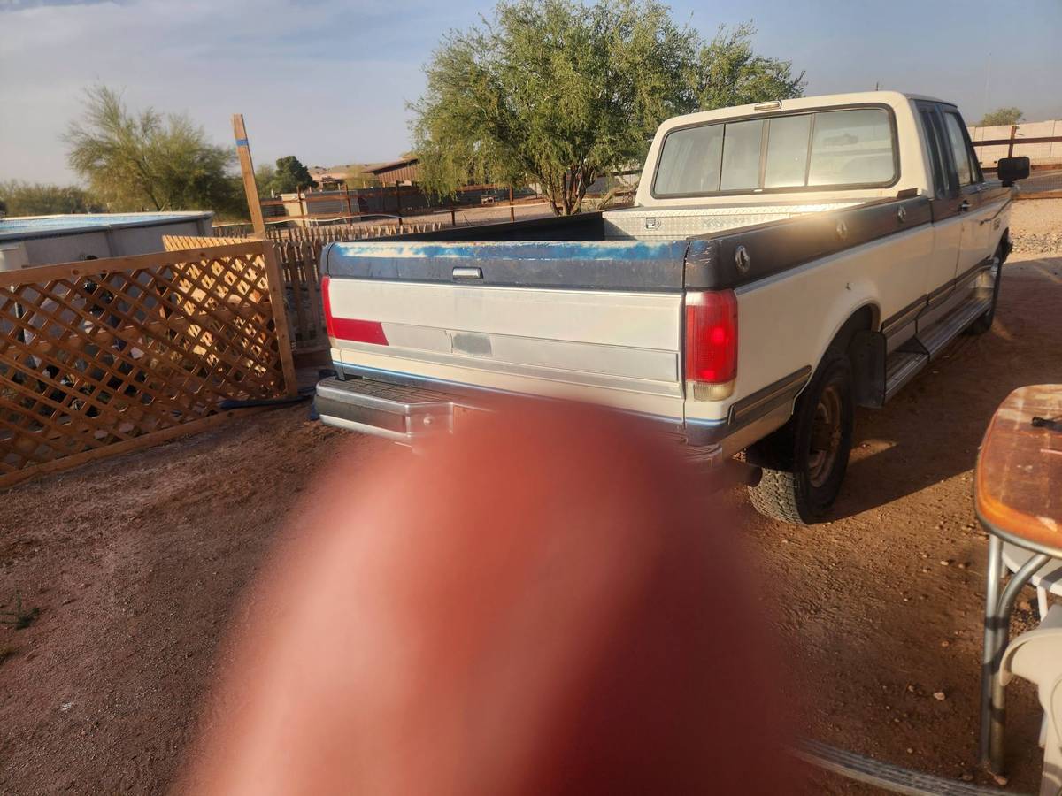 Ford-F250-super-duty-crew-cab-1990-Blue