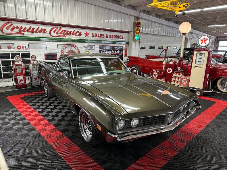 Ford-Ranchero-1970-Squire-Green