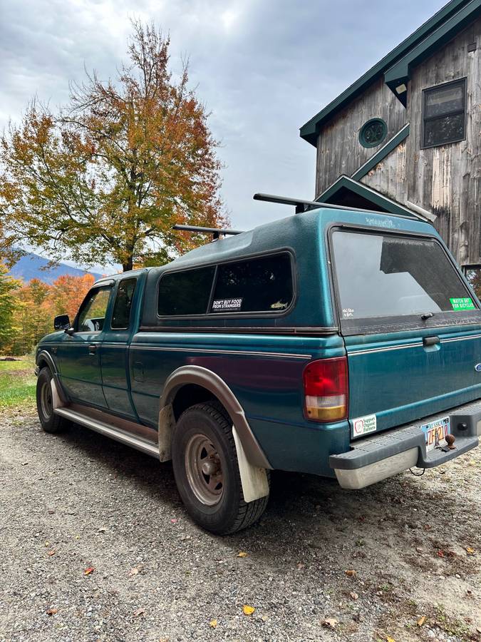 Ford-Ranger-xlt-1994-Green