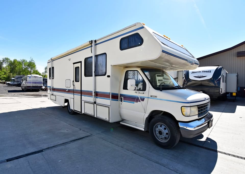 Ford-e-350-damon-ultrasport-2703w-Class-c-motorhome-rv-78k-1993