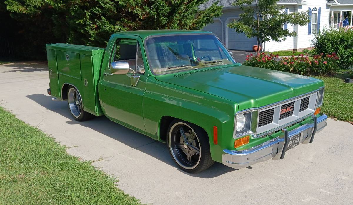 Gmc-Sierra-1974-Green