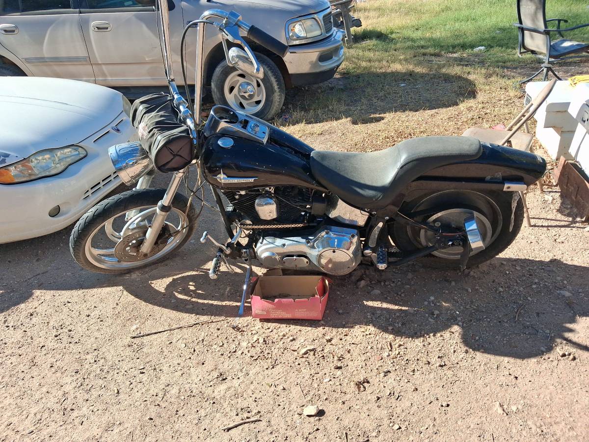 Harley-softail-1990-Black
