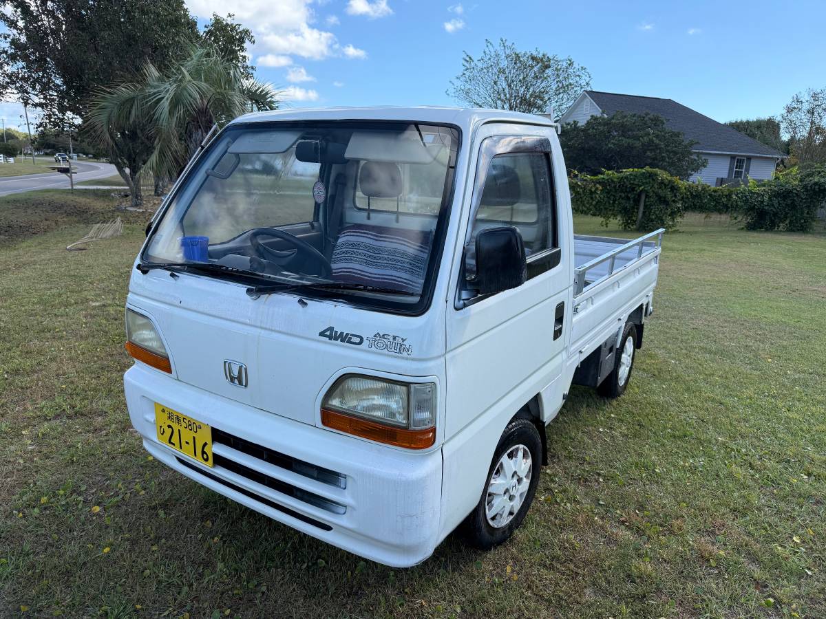 Honda-Acty-1995-White