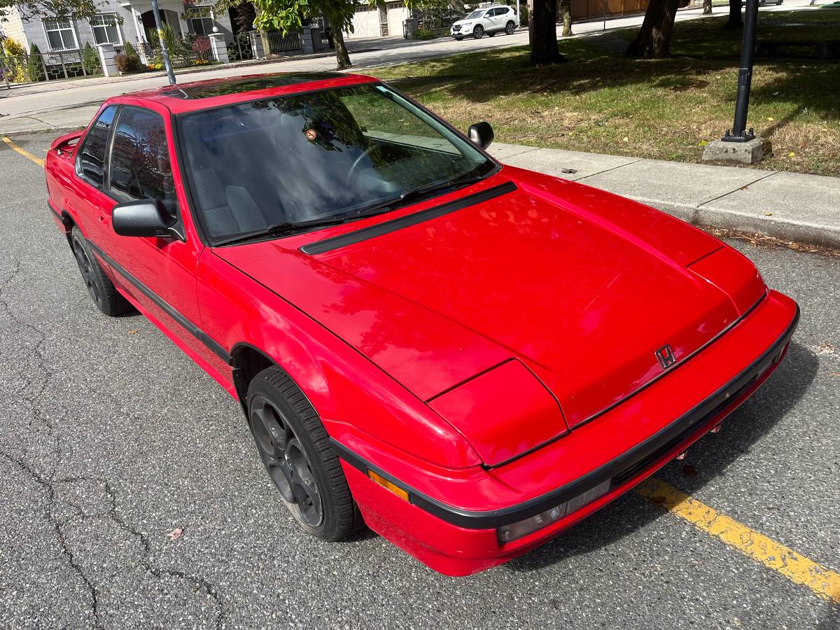 Honda-Prelude-1990-Red