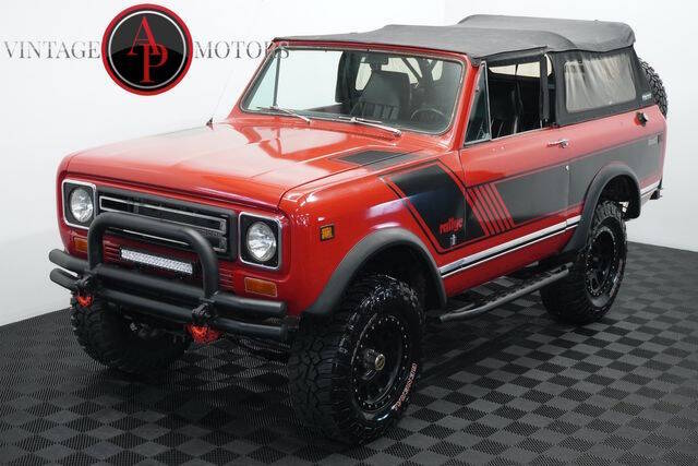 International-ihc-Scout-ii-1977-Red-Black