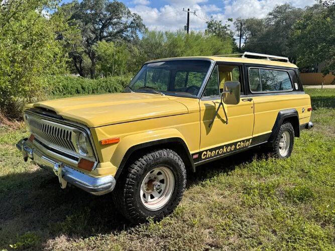 Jeep-Cherokee-chief-1973-Yellow