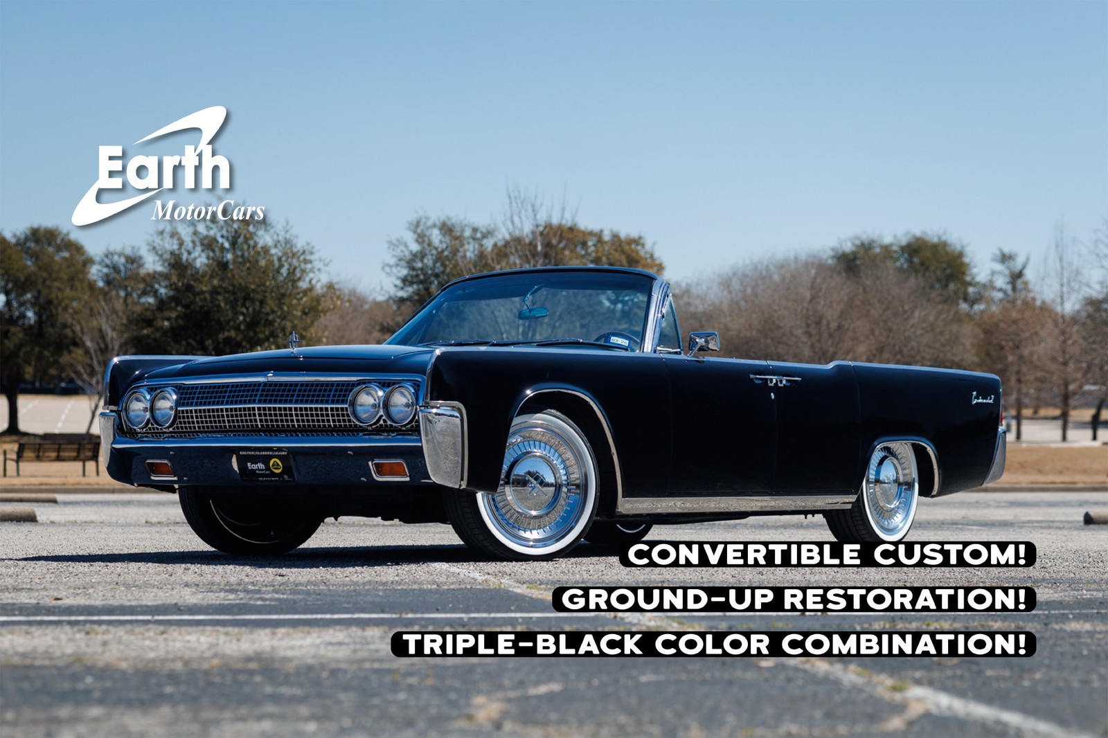 Lincoln-Continental-1963-Convertible-Black