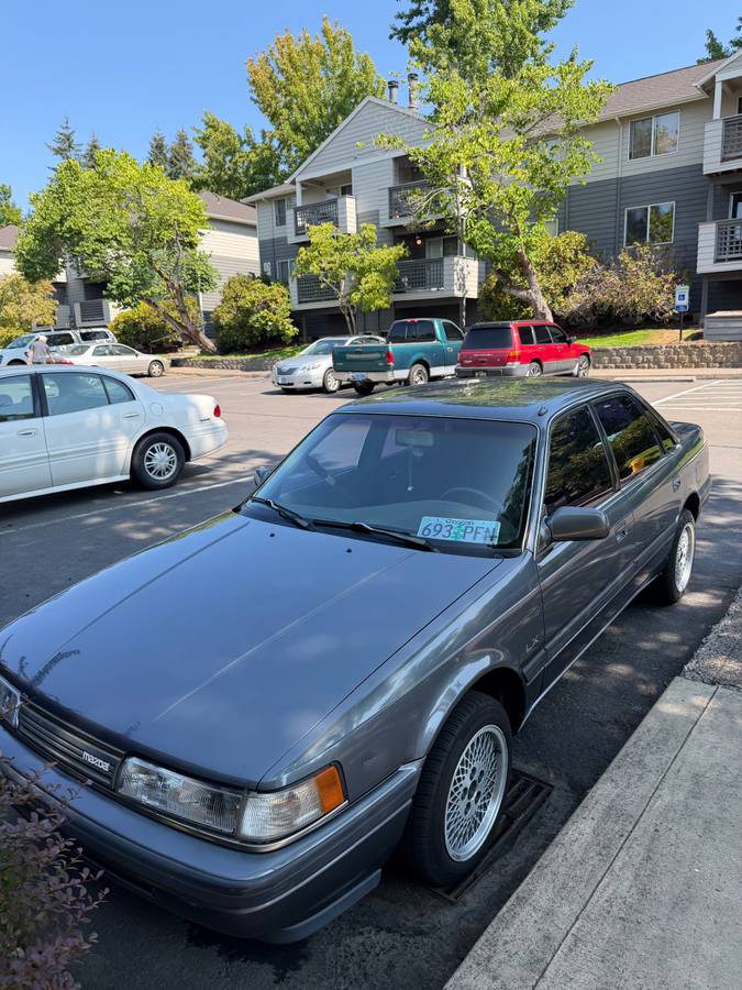 Mazda-626-1990-Gray