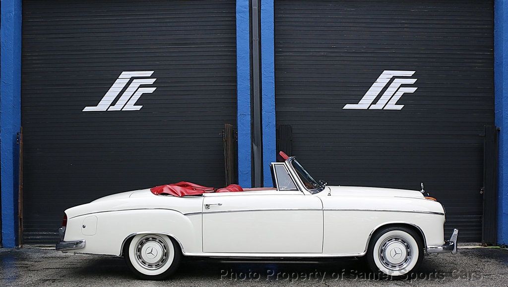 Mercedes-Benz-200-Series-1959-Convertible-Red