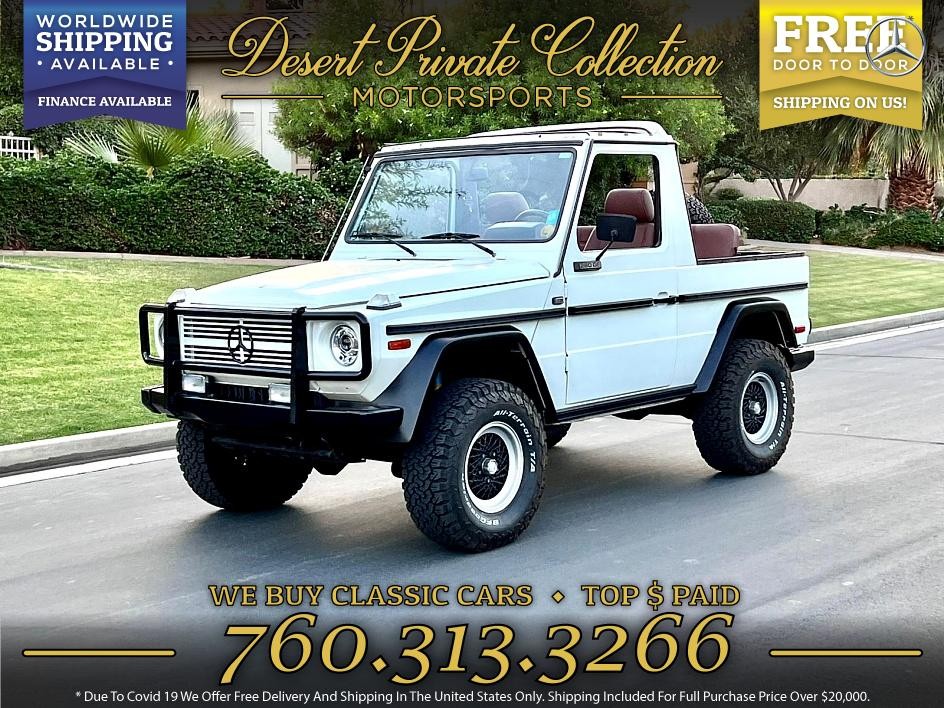 Mercedes-Benz-G-Wagon-280GE-1981-Convertible-Brown