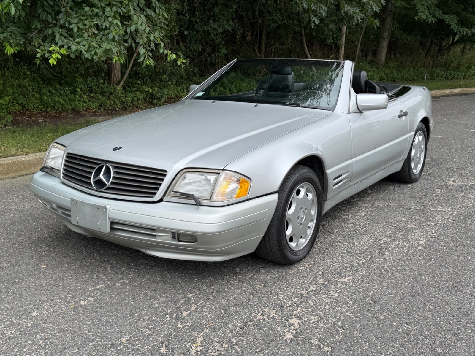 Mercedes-Benz-SL-Class-1997-Convertible-Black