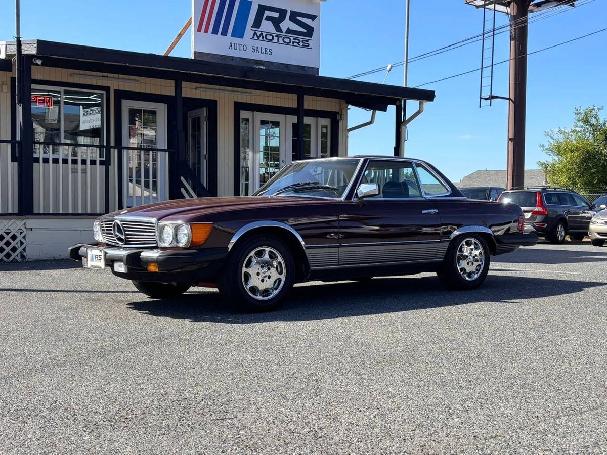 Mercedes-benz-380-sl-1981-Brown