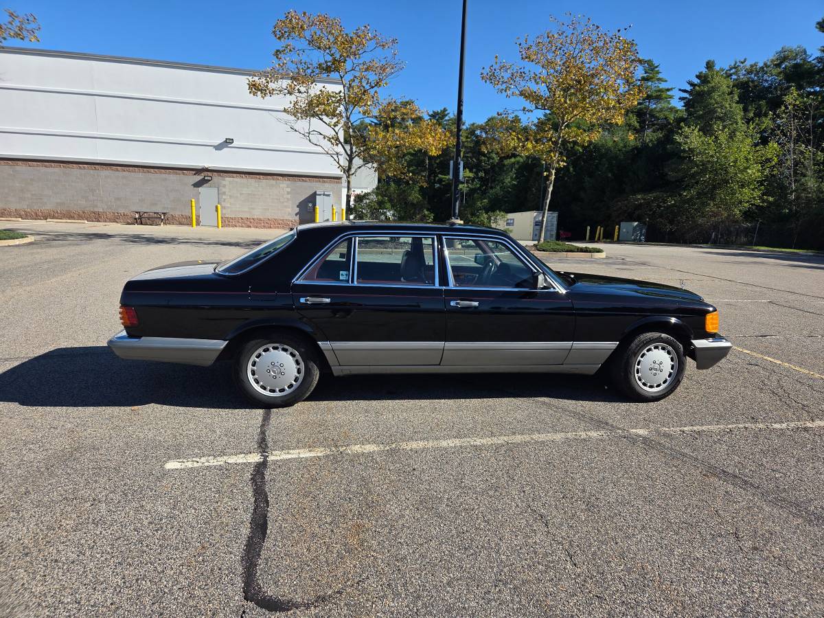 Mercedes-benz-Sel450-1986-Black