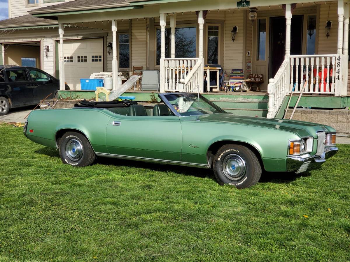 Mercury-Cougar-1971-Green