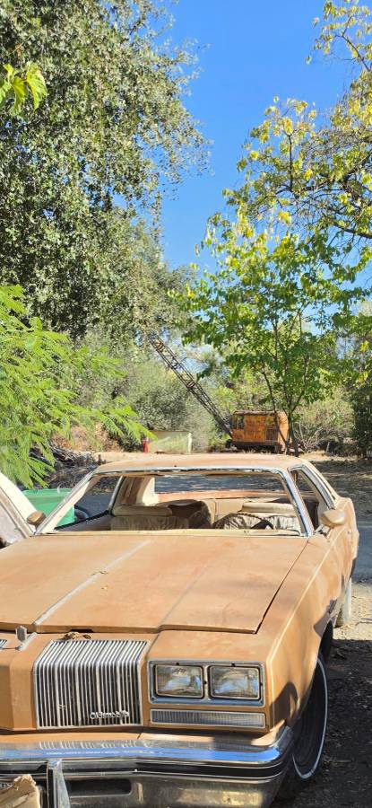 Oldsmobile-Cutlass-supreme-brougham-1977-Orange