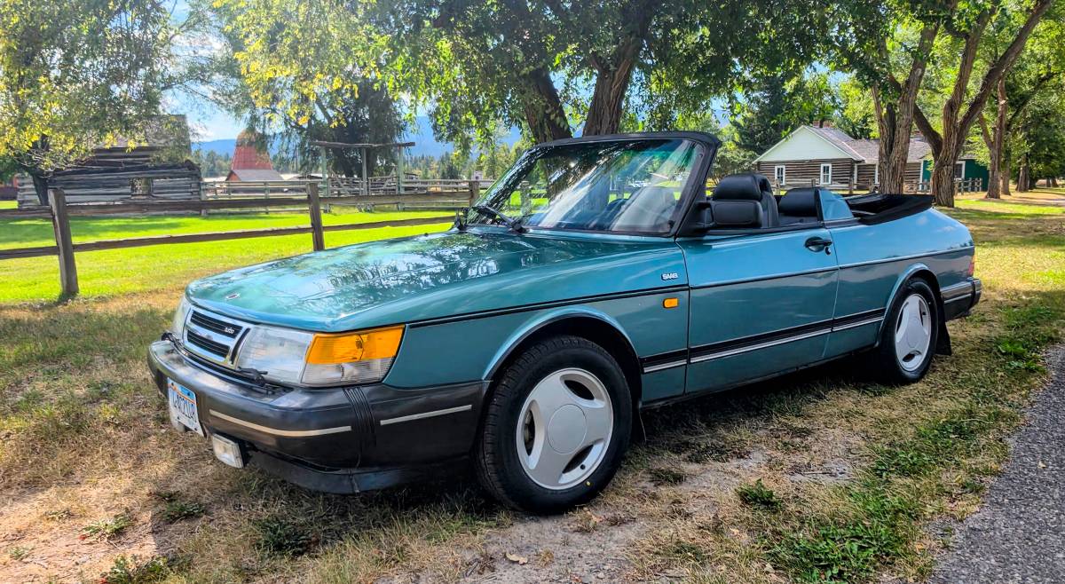 Saab-900-turbo-onvertible-1991-Green