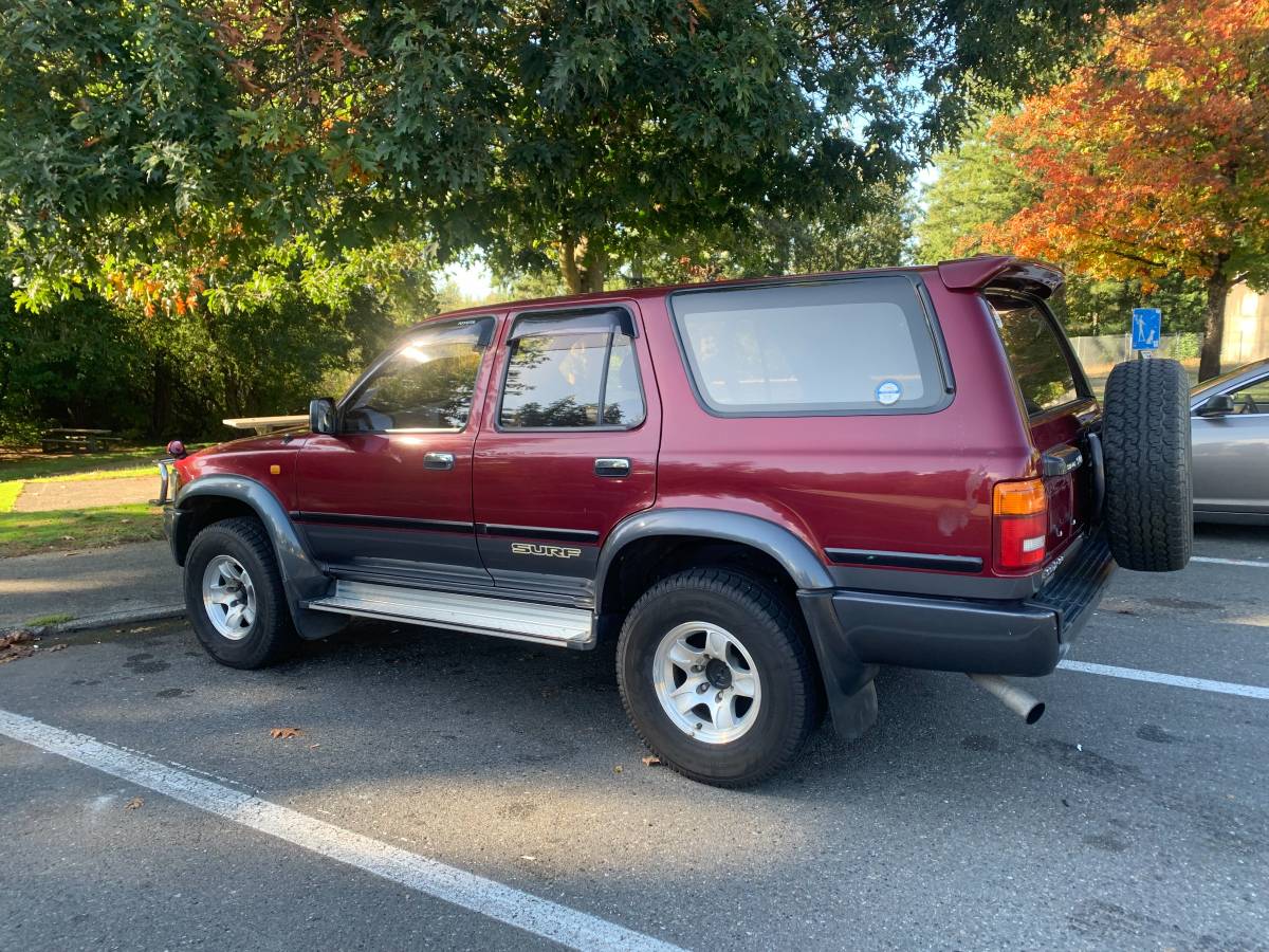Toyota-4runner-hilux-surf-1994-Red