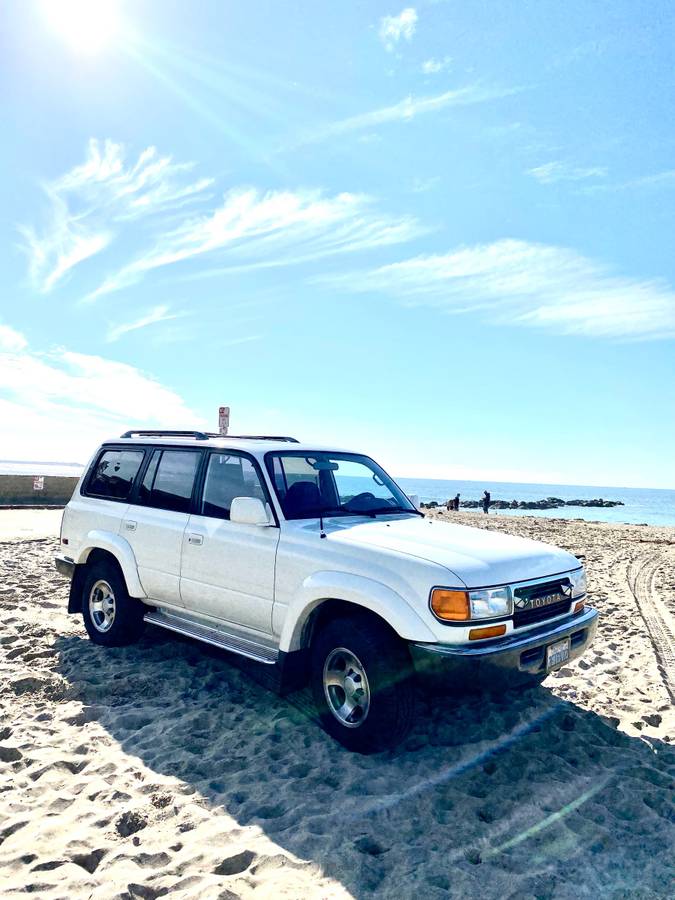Toyota-Land-cruiser-1993-White