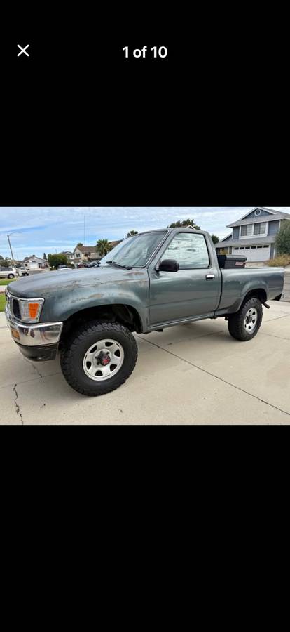 Toyota-Tacoma-1993-Green